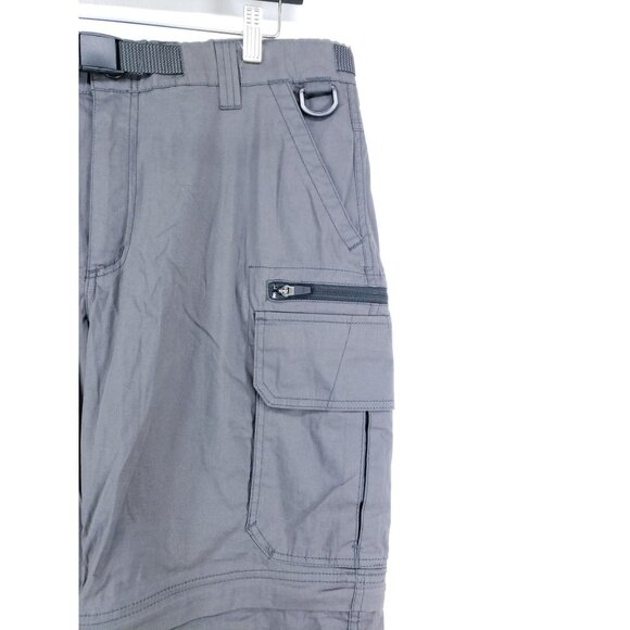 The BC Clothing Co Convertible Pants Men's Size Large Gray - Picture 6 of 11